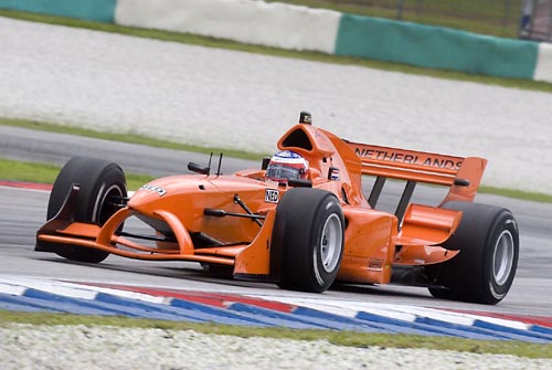 A1 GP Team Nederland op zoek naar grip in tropisch Maleisië
